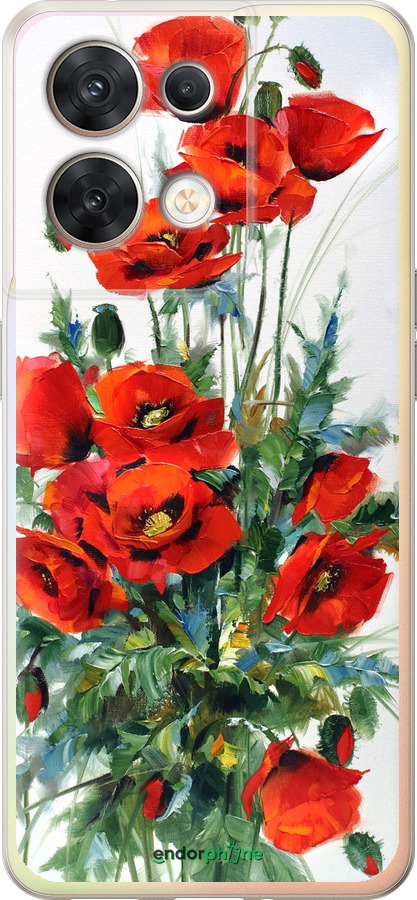 Силіконовий чехол Маки для Oppo Reno8 5G - 523u-2614 изображение 