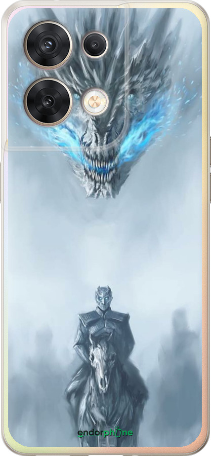 Силиконовый чехол № 5352 для Oppo Reno8 5G - 5352u-2614 изображение 