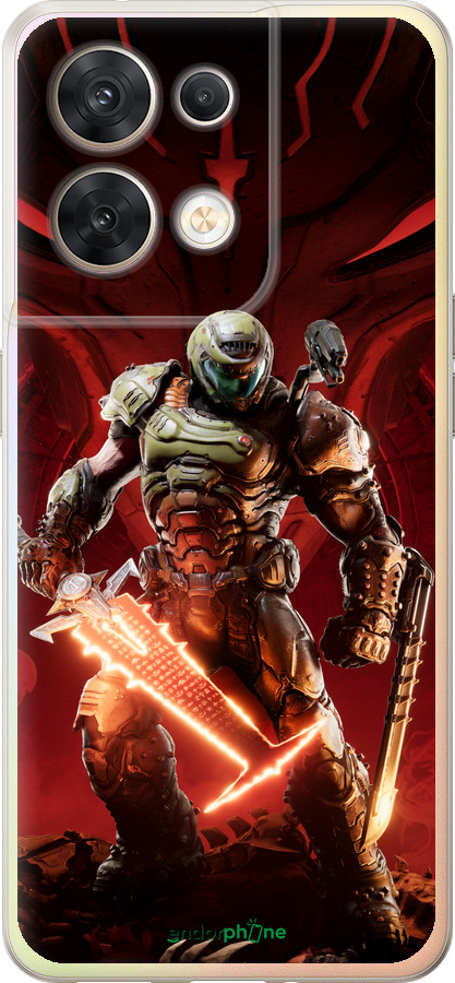 Силиконовый чехол № 5369 для Oppo Reno8 5G - 5369u-2614 изображение 