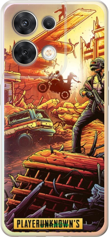 Силиконовый чехол № 5377 для Oppo Reno8 5G - 5377u-2614 изображение 