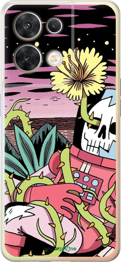 Силиконовый чехол № 5401 для Oppo Reno8 5G - 5401u-2614 изображение 