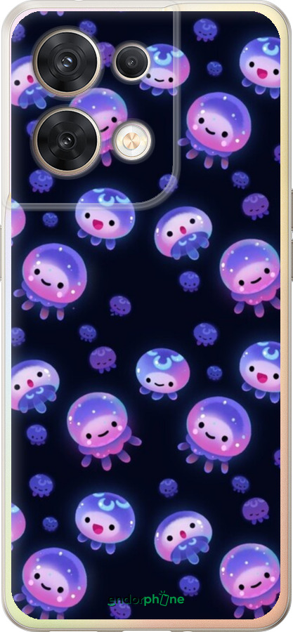 Силиконовый чехол № 5414 для Oppo Reno8 5G - 5414u-2614 изображение 