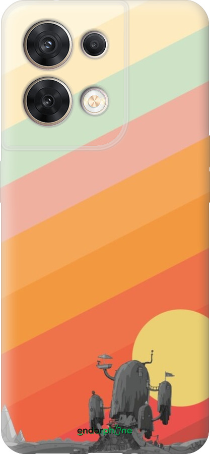 Силиконовый чехол № 5420 для Oppo Reno8 5G - 5420u-2614 изображение 