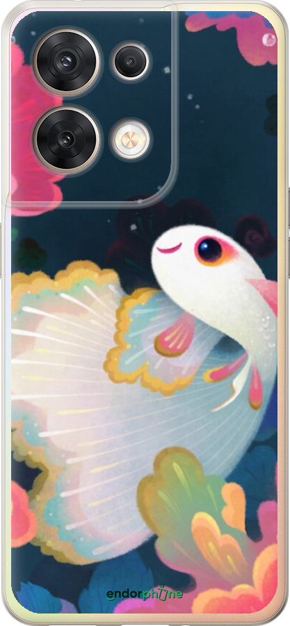 Силиконовый чехол № 5425 для Oppo Reno8 5G - 5425u-2614 изображение 