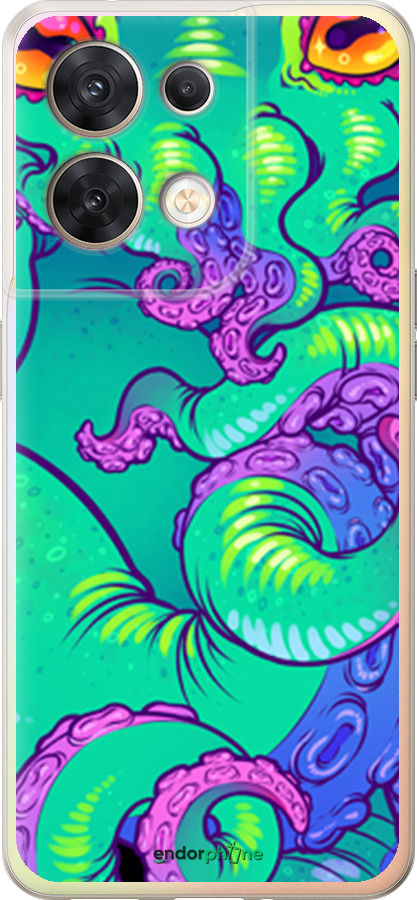 Силиконовый чехол № 5427 для Oppo Reno8 5G - 5427u-2614 изображение 