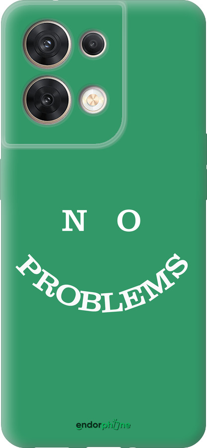 Силіконовий чехол No Problems для Oppo Reno8 5G - 5573u-2614 изображение 