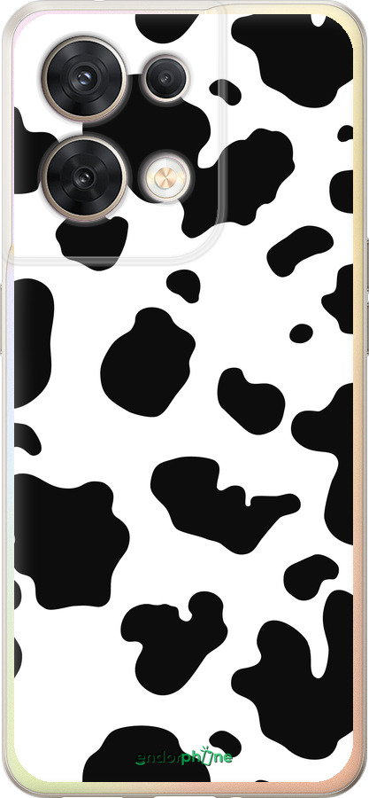 Силіконовий чехол Шкіра корови для Oppo Reno8 5G - 5576u-2614 изображение 