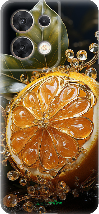 Силіконовий чехол Лимон для Oppo Reno8 5G - 5647u-2614 изображение 