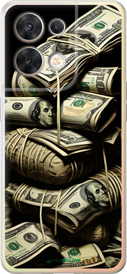 Силиконовый чехол Big money для Oppo Reno8 5G - 5666u-2614 изображение 