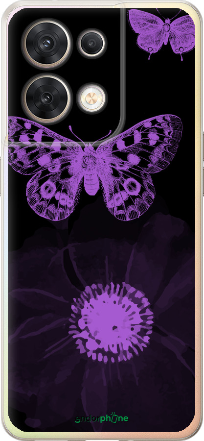 Силиконовый чехол Нежность для Oppo Reno8 5G - 5906u-2614 изображение 