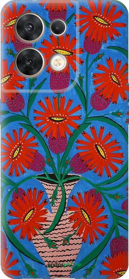 Силиконовый чехол Примаченко для Oppo Reno8 5G - 5909u-2614 изображение 