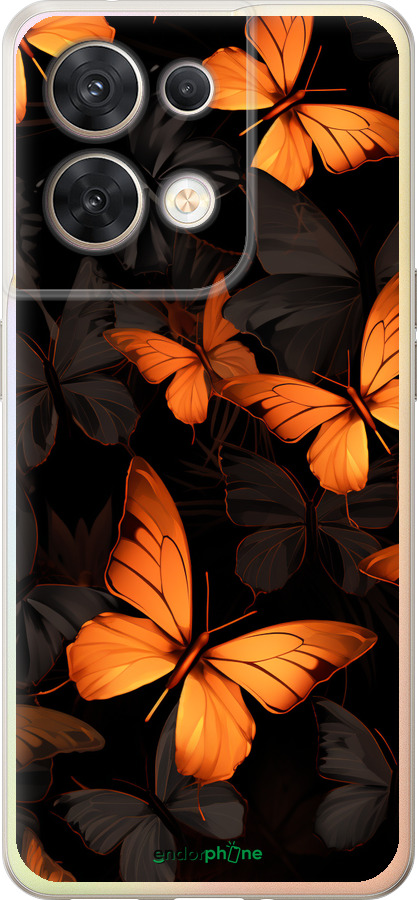 Силиконовый чехол Чехол для телефона для Oppo Reno8 5G - 5956u-2614 изображение 