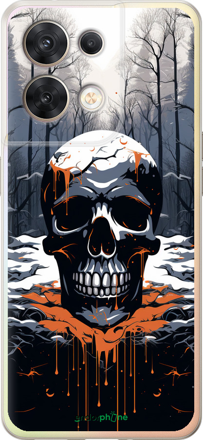 Силиконовый чехол Чехол для телефона для Oppo Reno8 5G - 5960u-2614 изображение 