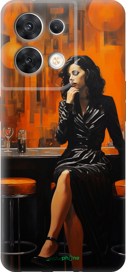 Силиконовый чехол Чехол для телефона для Oppo Reno8 5G - 5961u-2614 изображение 