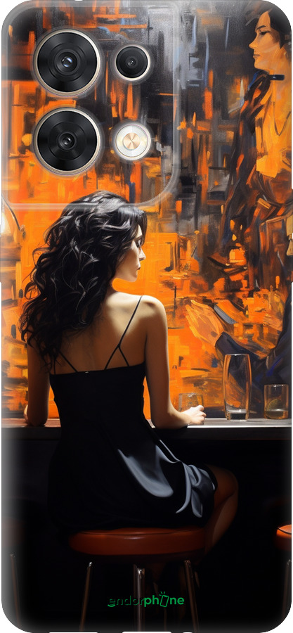 Силиконовый чехол Чехол для телефона для Oppo Reno8 5G - 5962u-2614 изображение 