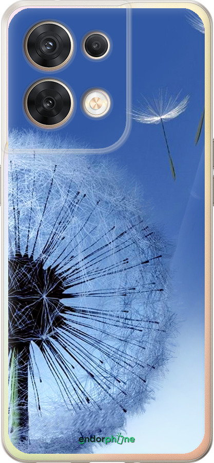 Силиконовый чехол Одуванчик для Oppo Reno8 5G - 6005u-2614 изображение 