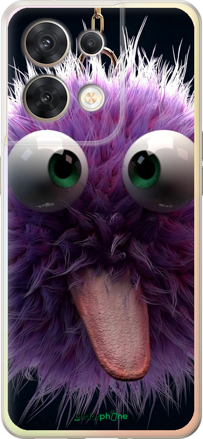 Силиконовый чехол Пушистик для Oppo Reno8 5G - 6017u-2614 изображение 