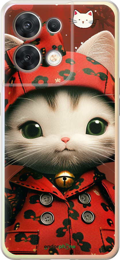 Силиконовый чехол Sweet Hello Kitty для Oppo Reno8 5G - 6035u-2614 изображение 