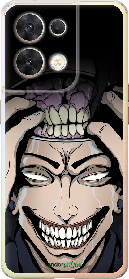 Силиконовый чехол Магическая Битва Kenjaku для Oppo Reno8 5G - 6151u-2614 изображение 