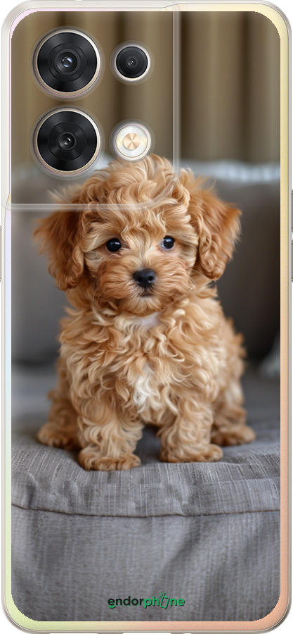 Силиконовый чехол Mini-maltipoo для Oppo Reno8 5G - 6158u-2614 изображение 
