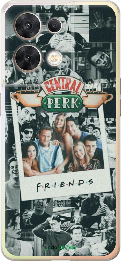 Силіконовий чехол Друзі для Oppo Reno8 5G - 6276u-2614 изображение 