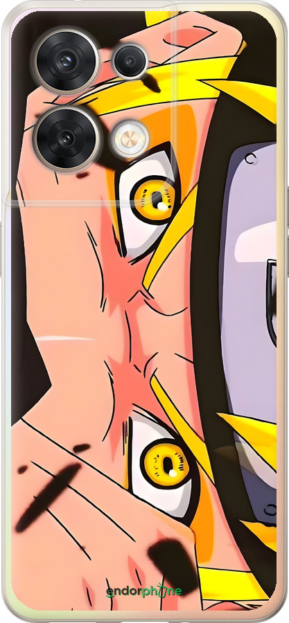 Силиконовый чехол Наруто 2 для Oppo Reno8 5G - 6297u-2614 изображение 