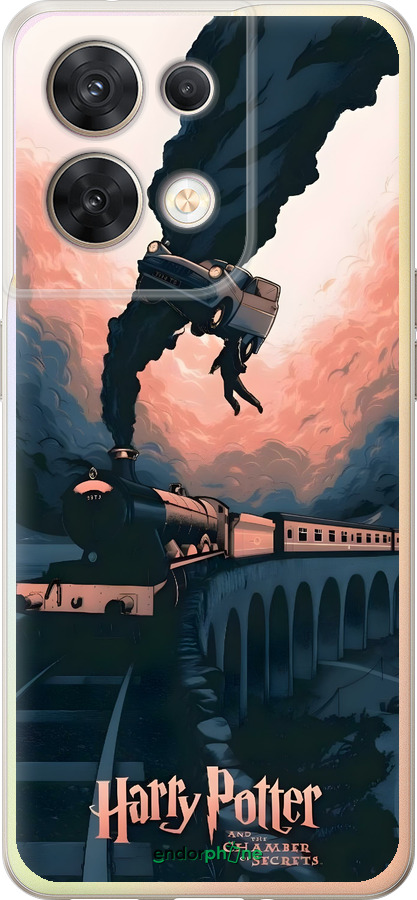 Силиконовый чехол Гарри Поттер для Oppo Reno8 5G - 6331u-2614 изображение 