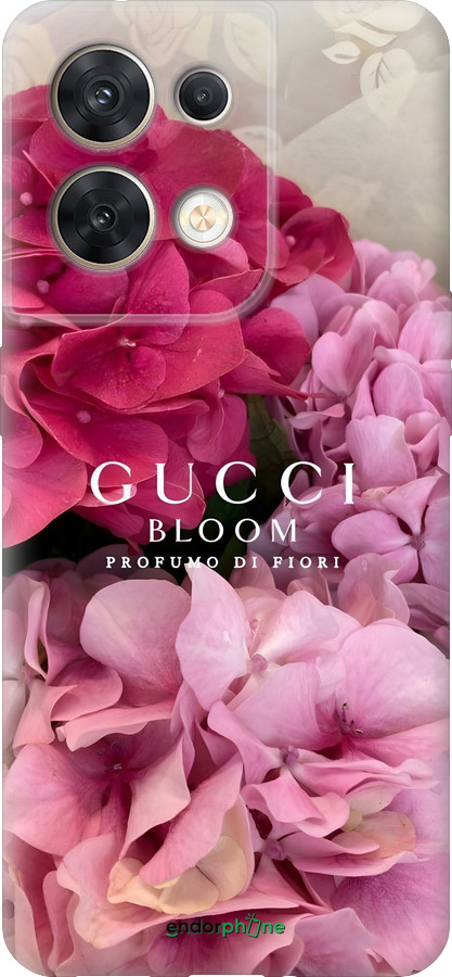 Силиконовый чехол Гучи для Oppo Reno8 5G - 6341u-2614 изображение 