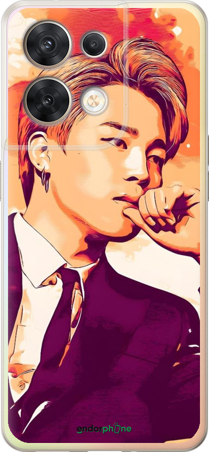 Силіконовий чехол Чимин для Oppo Reno8 5G - 6373u-2614 изображение 