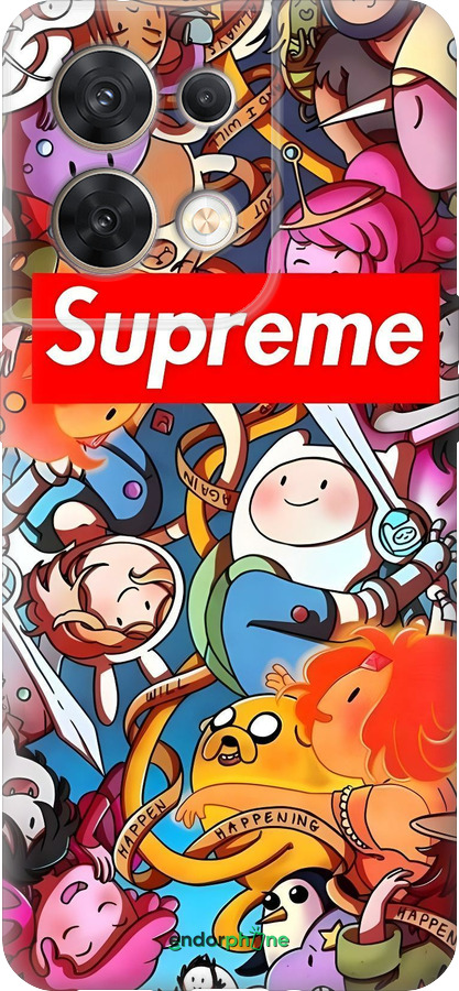 Силиконовый чехол Суприм для Oppo Reno8 5G - 6379u-2614 изображение 