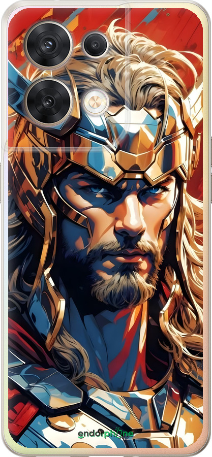 Силиконовый чехол Тор для Oppo Reno8 5G - 6384u-2614 изображение 