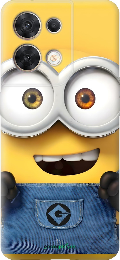 Силіконовий чехол Миньон для Oppo Reno8 5G - 6389u-2614 изображение 