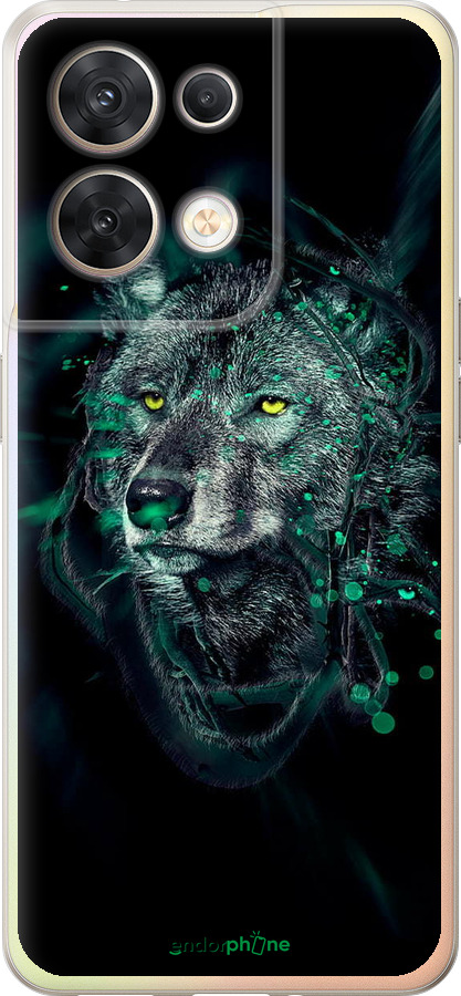 Силиконовый чехол Wolf для Oppo Reno8 5G - 6610u-2614 изображение 