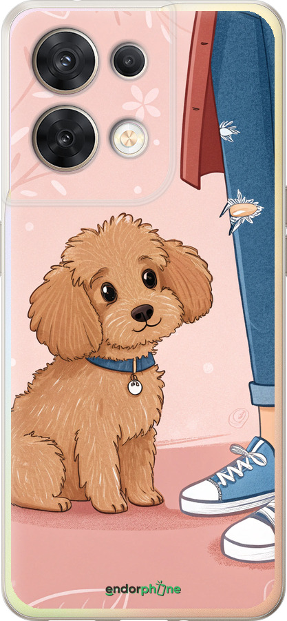 Силіконовий чехол Мальтипу 3 для Oppo Reno8 5G - 6706u-2614 изображение 