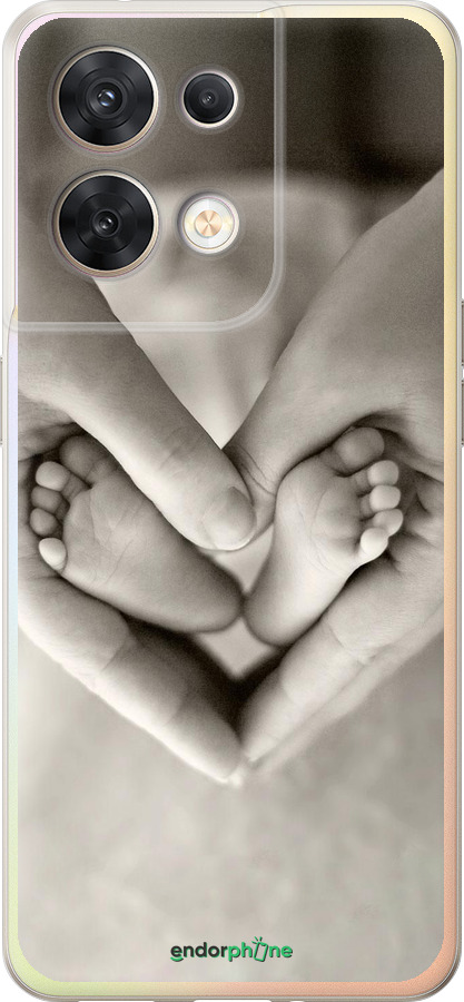 Силиконовый чехол Любовь для Oppo Reno8 5G - 699u-2614 изображение 