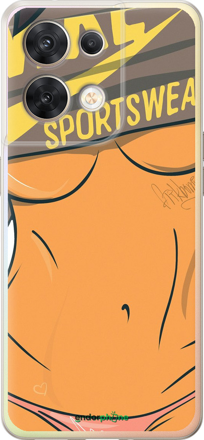 Силиконовый чехол Sexy для Oppo Reno8 5G - 785u-2614 изображение 