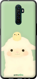 TPU чехол Барашек и ципленок для Oppo Reno Ace - 6369b-1964 изображение 