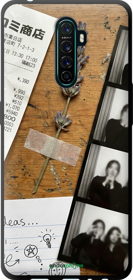 TPU чехол Aesthetic Scrapbook Collage для Oppo Reno Ace - 6773b-1964 изображение 