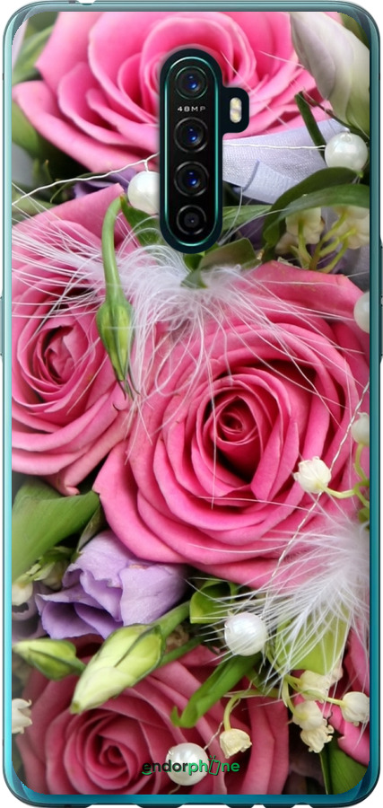 

Силіконовий чохол "Ніжність" для Oppo Reno Ace, Рожевий
