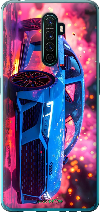 2D пластиковый чехол Ауди для Oppo Reno Ace - 6286t-1964 изображение 