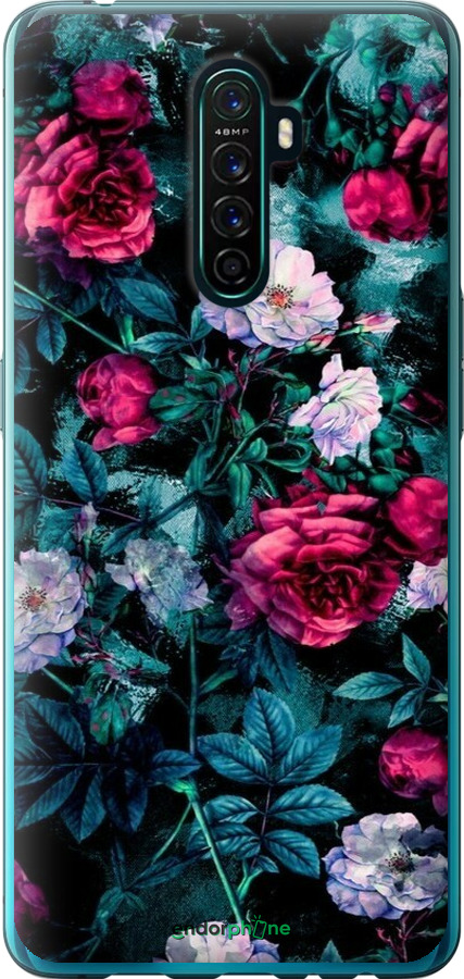 Силіконовий чехол Сад та троянди для Oppo Reno Ace - 6483u-1964 изображение 