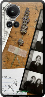 TPU чехол Aesthetic Scrapbook Collage для Oppo Reno10 Pro - 6773b-3109 изображение 