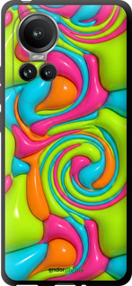 TPU чехол Y2K Jelly Dream для Oppo Reno10 Pro - 6780b-3109 изображение 