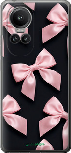 Силиконовый чехол Coquette Ribbons Dark Coquette для Oppo Reno10 Pro - 6767u-3109 изображение 