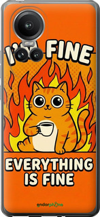 Силиконовый чехол 'Funny Cat' для Oppo Reno10 Pro изображение 9