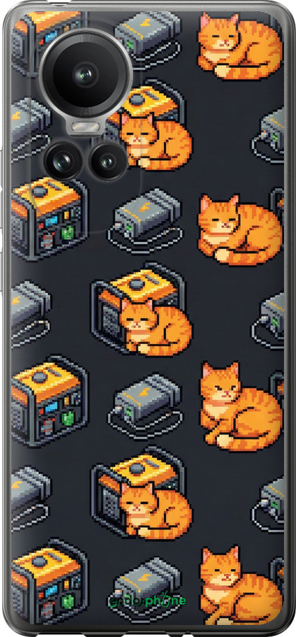 Силиконовый чехол Autonomous Zone для Oppo Reno10 Pro - 6771u-3109 изображение 