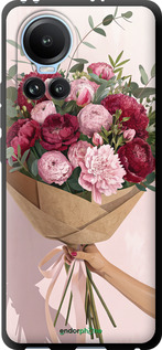 TPU чехол Пионы 1 для Oppo Reno10 - 6705b-3107 изображение 