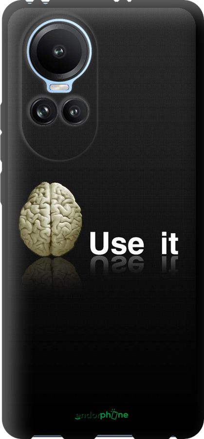 TPU чехол Use it для Oppo Reno10 - 207b-3107 изображение 