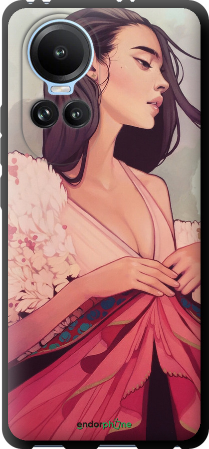 TPU чехол Kelsey Beckett для Oppo Reno10 - 4034b-3107 изображение 