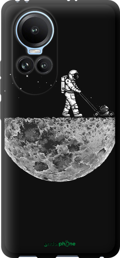 TPU чехол Moon in dark для Oppo Reno10 - 4176b-3107 изображение 
